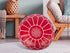 Genuine Moroccan Pouf & Ottoman - Boho Decor